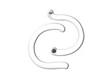 D Type Glass Door Handle 